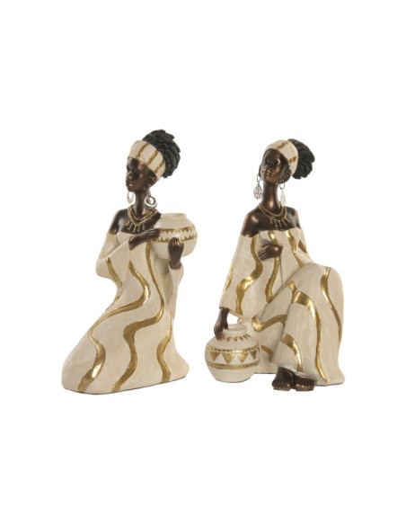 Figura de Resina Africana