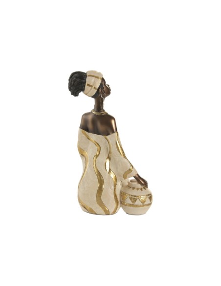 Figura de Resina Africana