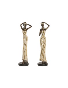 Figura de Resina Africana 36 cm
