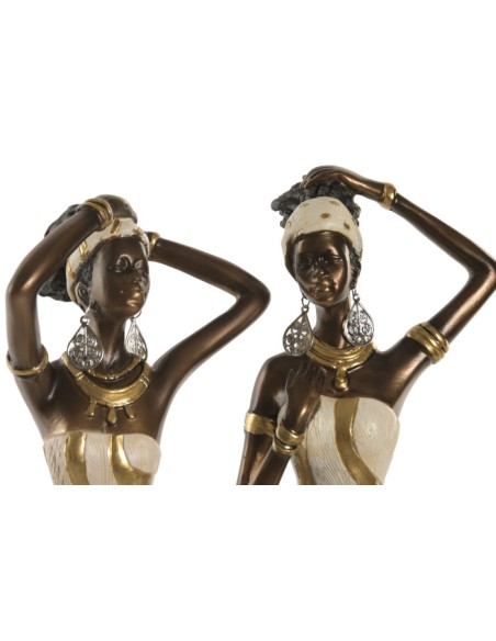 Figura de Resina Africana 36 cm