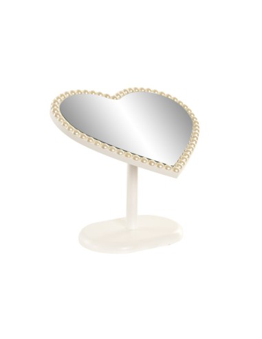 Espejo de Mesa con Perlas