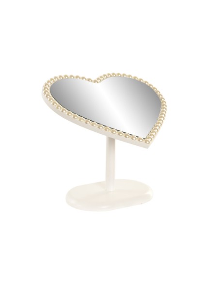 Espejo de Mesa con Perlas