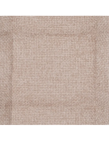 Silla Beige con Tejido y Metal