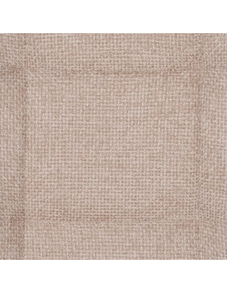Silla Beige con Tejido y Metal