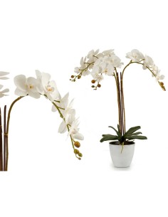 Planta Artificial Orquídea Blanca