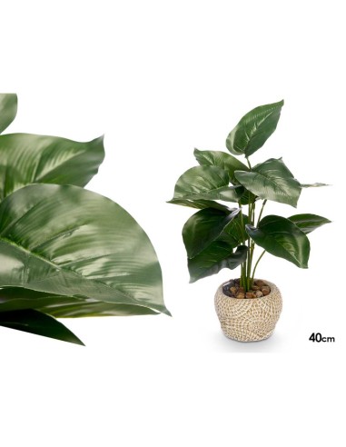 Planta Artificial con Hojas de Punta