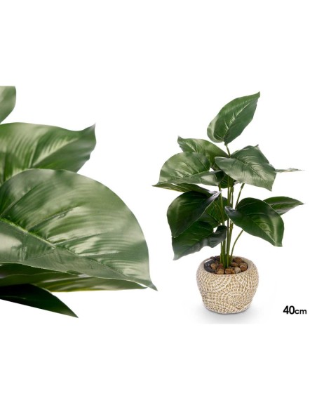 Planta Artificial con Hojas de Punta