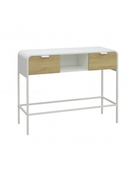 Mueble Recibidor 2 Cajones Blanca