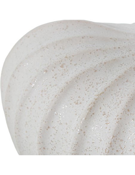 Jarrón de Cerámica Blanco 22 Cm