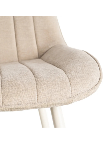 Silla Contract Tela y Metal