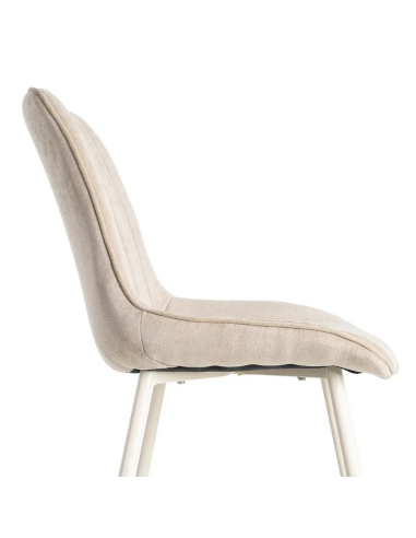 Silla Contract Tela y Metal
