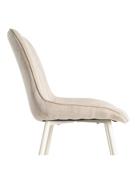 Silla Contract Tela y Metal