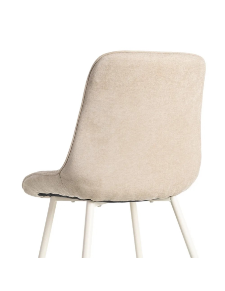 Silla Contract Tela y Metal
