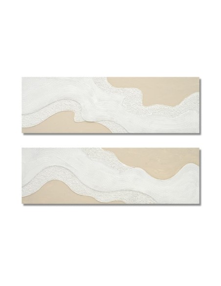 Cuadro diseño abstracto con relieve