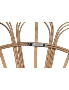 Decoración de pared bambú natural 2