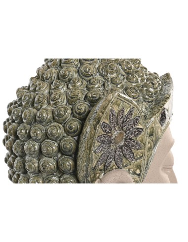 Figura de fibra de magnesio de buda