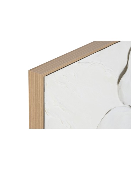 Cuadro en relieve de flor de goma con marco