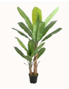 Planta artificial platanero verde grande