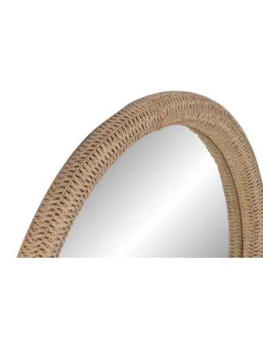 Espejo Ratán 69 cm Natural