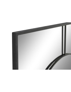 Espejo de Hierro Cristal Color Negro 2