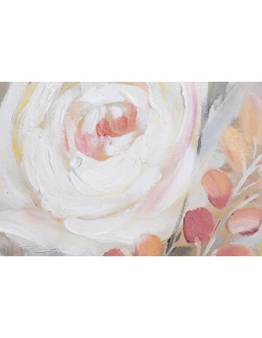 Cuadro Lienzo MDF Flores