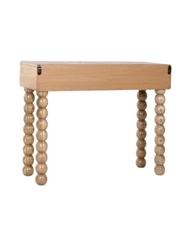 Consola Mango Geométrica Marrón