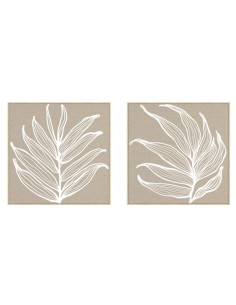 Cuadro en Lienzo con Diseño de Hoja