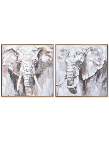 Cuadro en Lienzo con Diseño Elefante