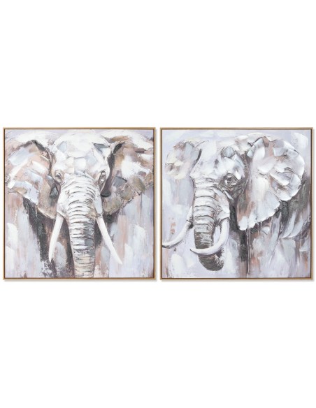 Cuadro en Lienzo con Diseño Elefante