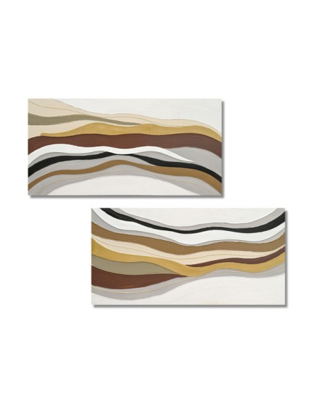 Cuadro en Lienzo con Diseño Abstracto