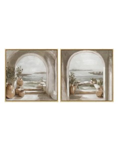 Cuadro en Lienzo con Diseño Mediterráneo
