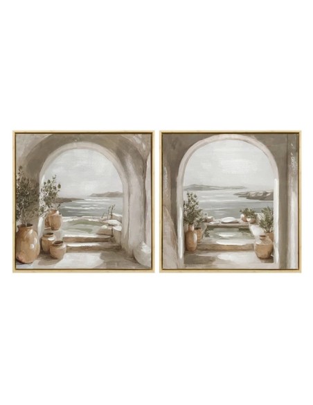 Cuadro en Lienzo con Diseño Mediterráneo
