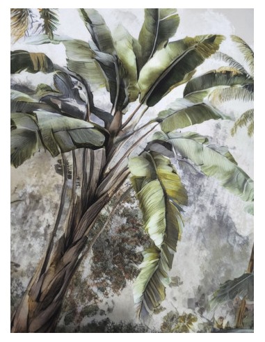 Cuadro con Diseño de Palmeras Tropicales