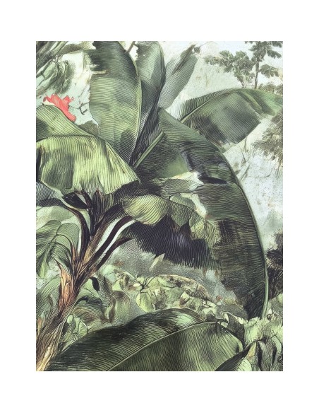 Cuadro con Diseño de Palmeras Tropicales