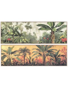 Cuadro con Diseño de Palmeras Tropicales
