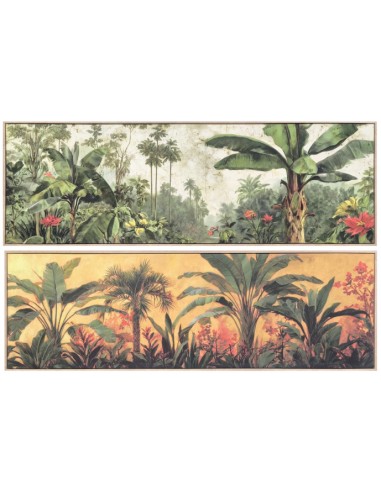 Cuadro con Diseño de Palmeras Tropicales