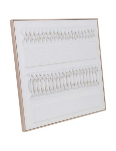Cuadro en Lienzo con Relieve Beige 2