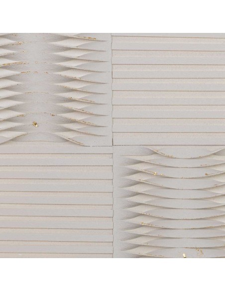 Cuadro en Lienzo con Relieve Beige