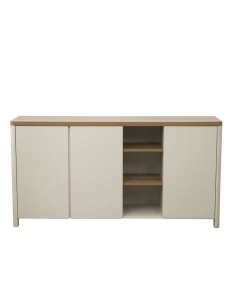Mueble Buffet de Madera Efecto Lino
