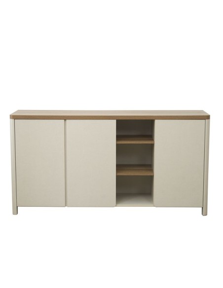 Mueble Buffet de Madera Efecto Lino