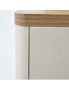 Consola de Madera Efecto Lino 2