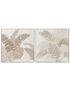 Cuadro en Lienzo con Diseño Hojas Palmeras