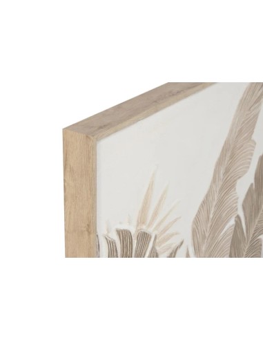 Cuadro en Lienzo con Diseño Hojas Palmeras